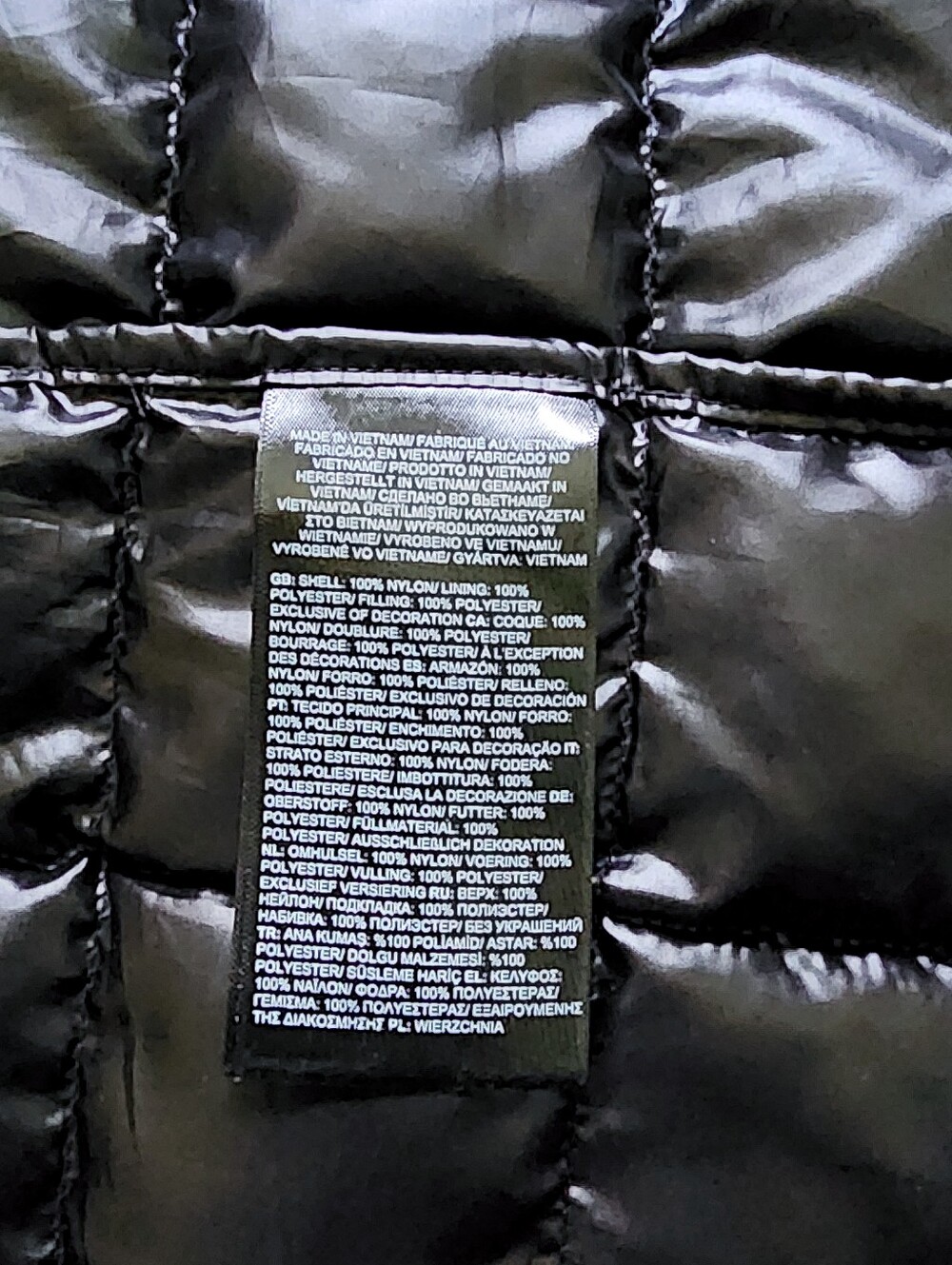 The North Face Men's Black ThermoBall Eco Insulated Jacket L - Picture 9 of 13